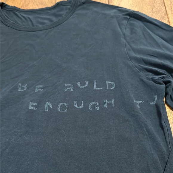 Lululemon black 5 Year Basic Long Sleeve *Mantra - Picture 3 of 6